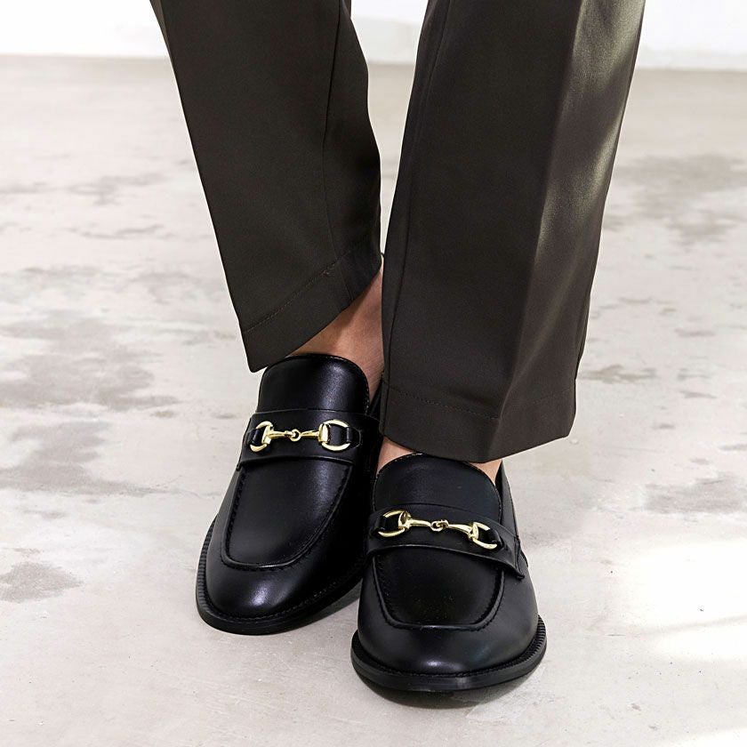 GUCCI ゴールドビット デッキシューズ ローファー ドレスシューズ メンズ VICCI(ビッチ)ゴールドビット付きローファー/全4色