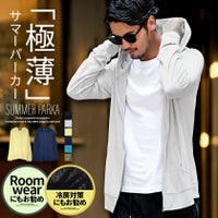 VICCI(ビッチ)カラーサマーニットダブルジップパーカー/全6色