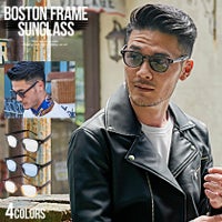CavariA(キャバリア)ボストン型サングラス/全4色