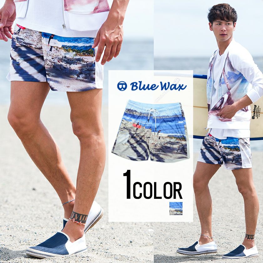 ハーフパンツ メンズ Blue Wax(ブルーワックス)Surfer Surf Shorts/全1色