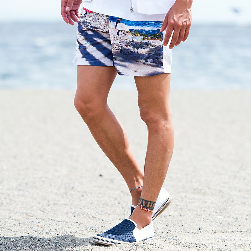 ハーフパンツ メンズ Blue Wax(ブルーワックス)Surfer Surf Shorts/全1色