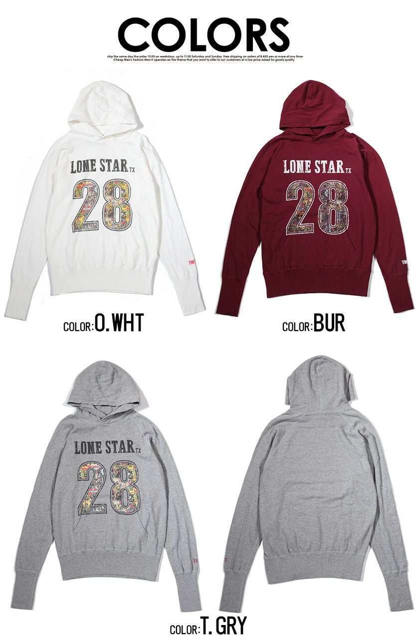 パーカー メンズ TMT(ティーエムティー)GAZE MINI FRENCH TERRY