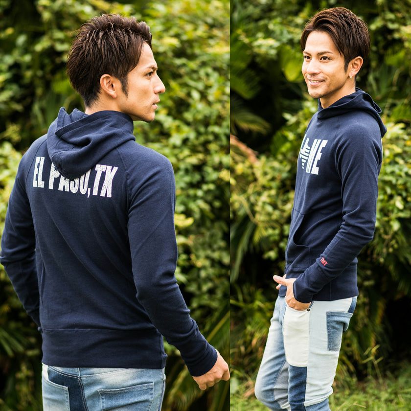 パーカー メンズ TMT(ティーエムティー)ELPASO FRENCH TERRY PULLOVER