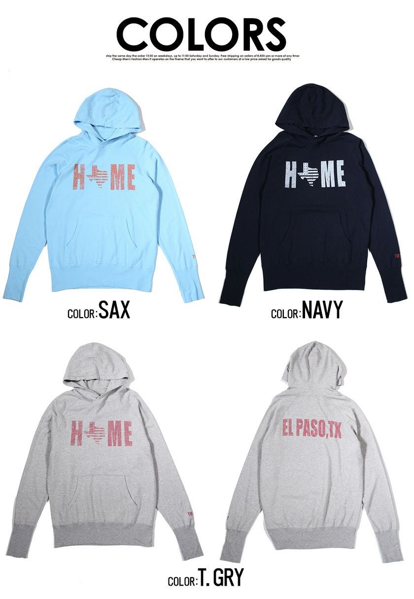 パーカー メンズ TMT(ティーエムティー)ELPASO FRENCH TERRY PULLOVER