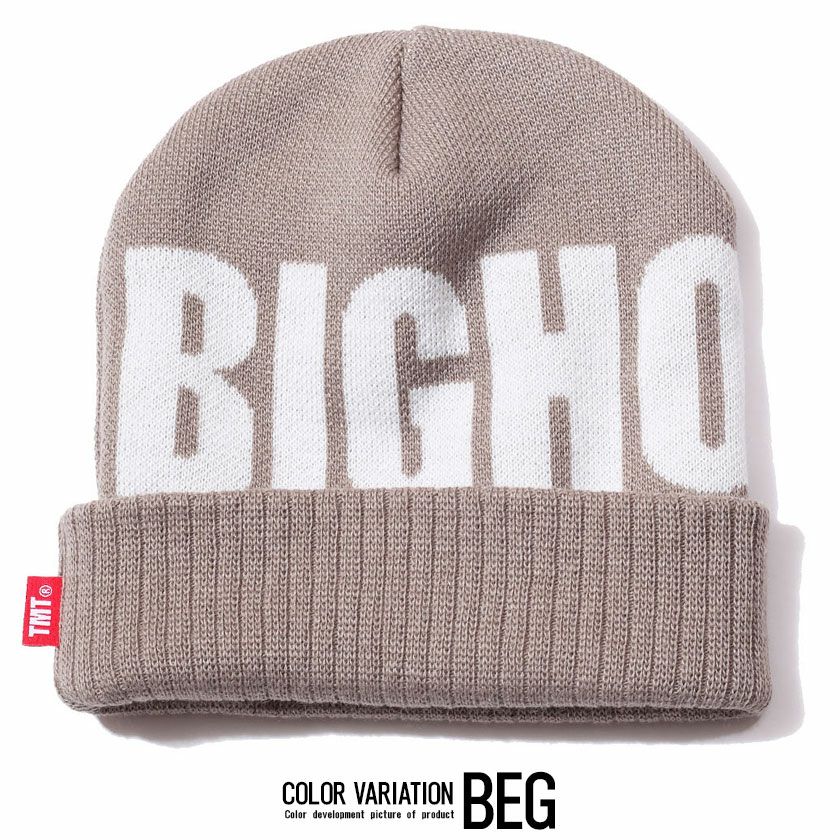 ハット メンズ TMT(ティーエムティー)JACQUARD LOGO KNIT CAP