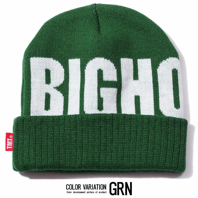 ハット メンズ TMT(ティーエムティー)JACQUARD LOGO KNIT CAP