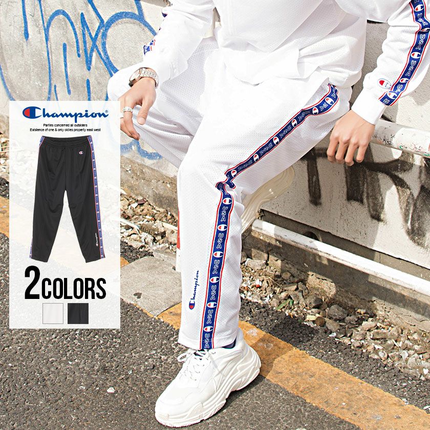 ワイドパンツ メンズ Champion(チャンピオン)LONG PANTS/全2色