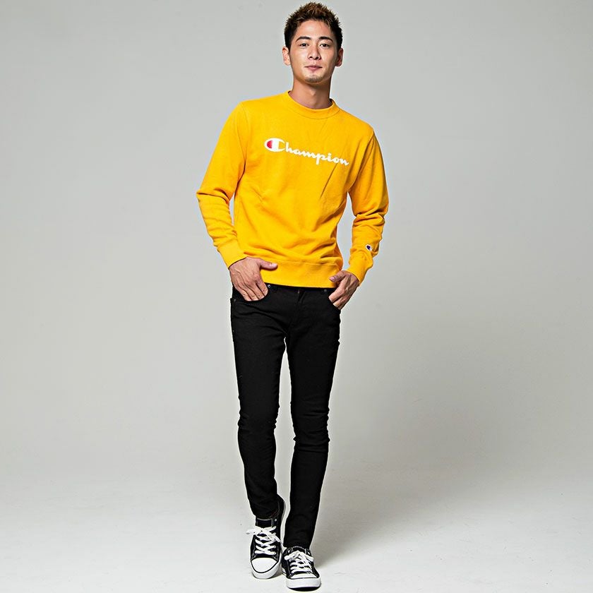 スウェット メンズ Champion(チャンピオン)Cネームプリント裏毛