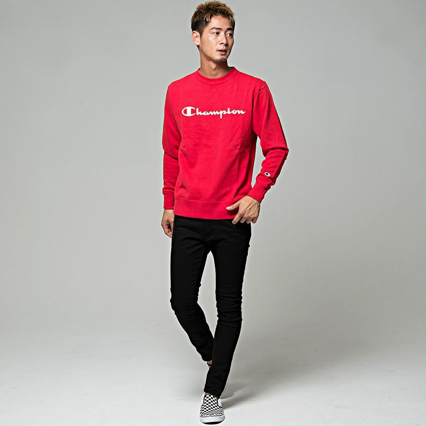 スウェット メンズ Champion(チャンピオン)Cネームプリント裏毛