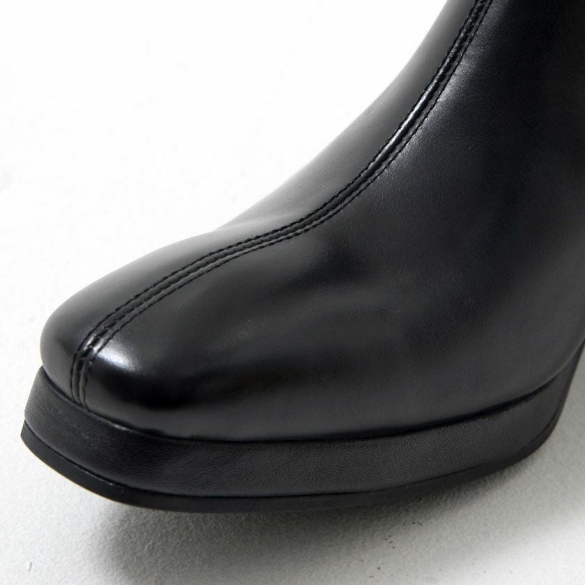 ブーツ メンズ RED COVER(レッドカバー)本革サイドジップヒールブーツ