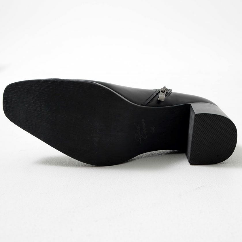 ブーツ メンズ RED COVER(レッドカバー)本革サイドジップヒールブーツ