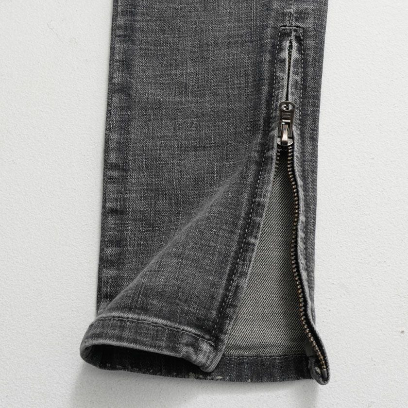 デニムパンツ メンズ mnml(ミニマル)M1 DENIM STRETCH GREY/全1色