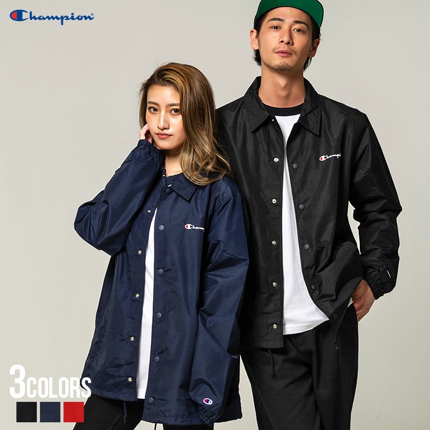 ブルゾン メンズ Champion(チャンピオン)COACH JACKET/全3色