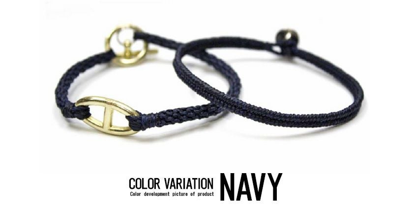 ブレスレット メンズ wakami(ワカミ)2STRAND ANCOR BRACELETS/全6色