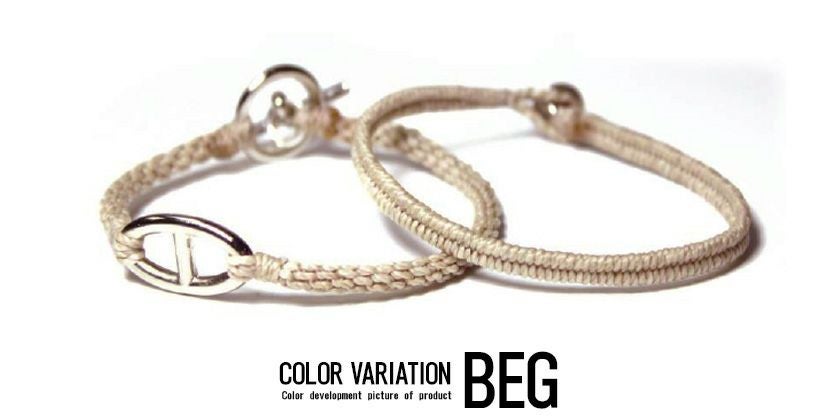 ブレスレット メンズ wakami(ワカミ)2STRAND ANCOR BRACELETS/全6色