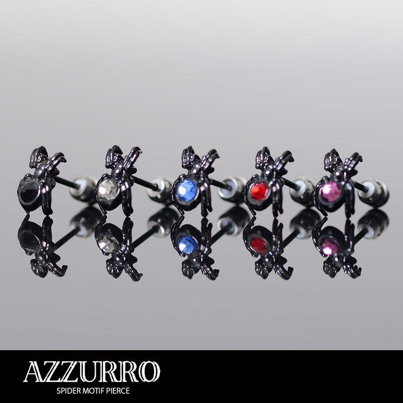 AZZURRO(アズーロ)スパイダーピアス/全5色(片耳用)