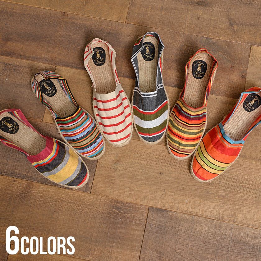 La Maison de L'Espadrille(ル・メゾン・ド・エスパドリーユ)ESPADRILLE rayur(エスパドリーユ)/全6色