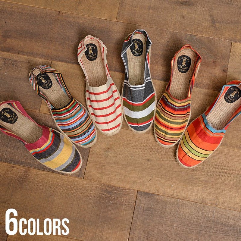 La Maison de L'Espadrille(ル・メゾン・ド・エスパドリーユ)ESPADRILLE rayur(エスパドリーユ)/全6色