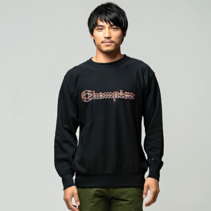チャンピオントレーナー スウェット メンズ Champion(チャンピオン)ロゴ刺繍入りトレーナー/全3色