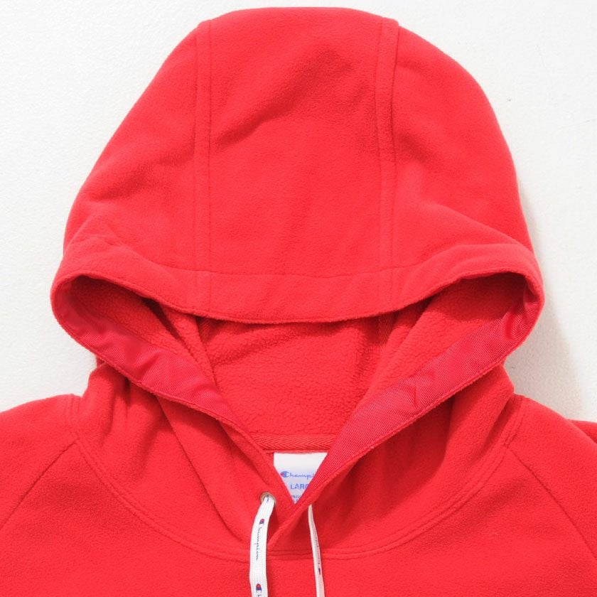 パーカー メンズ Champion(チャンピオン)フロントロゴ刺繍フリースプル