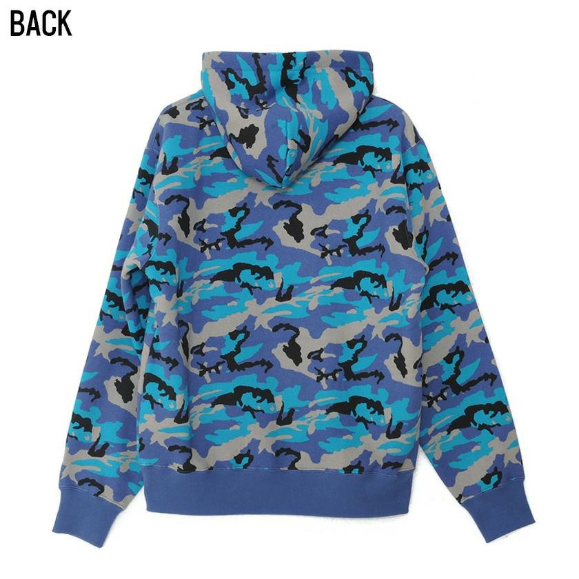 パーカー メンズ Champion(チャンピオン)カモフラージュ柄ロゴ刺繍プル