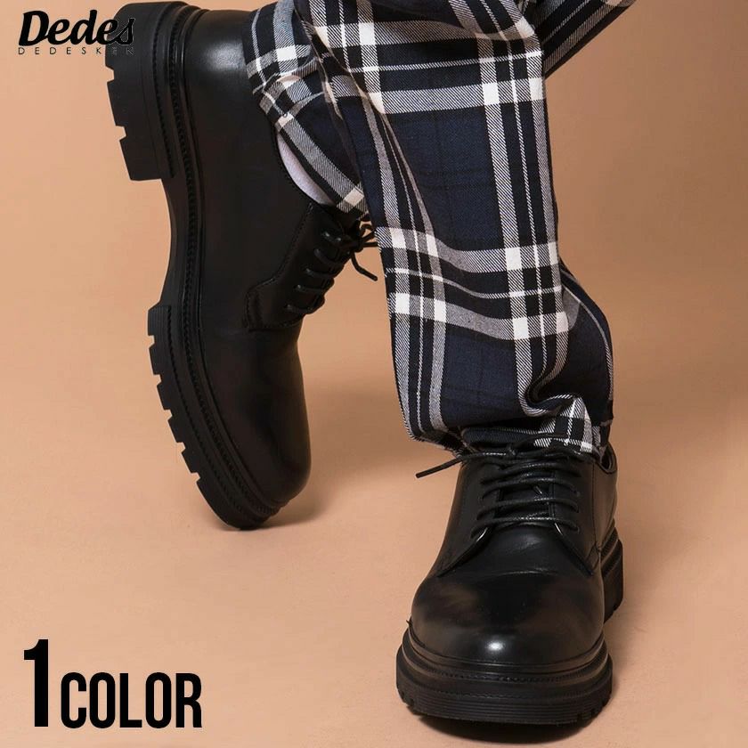 DEDES(デデス)厚底レースアップシューズ/全1色