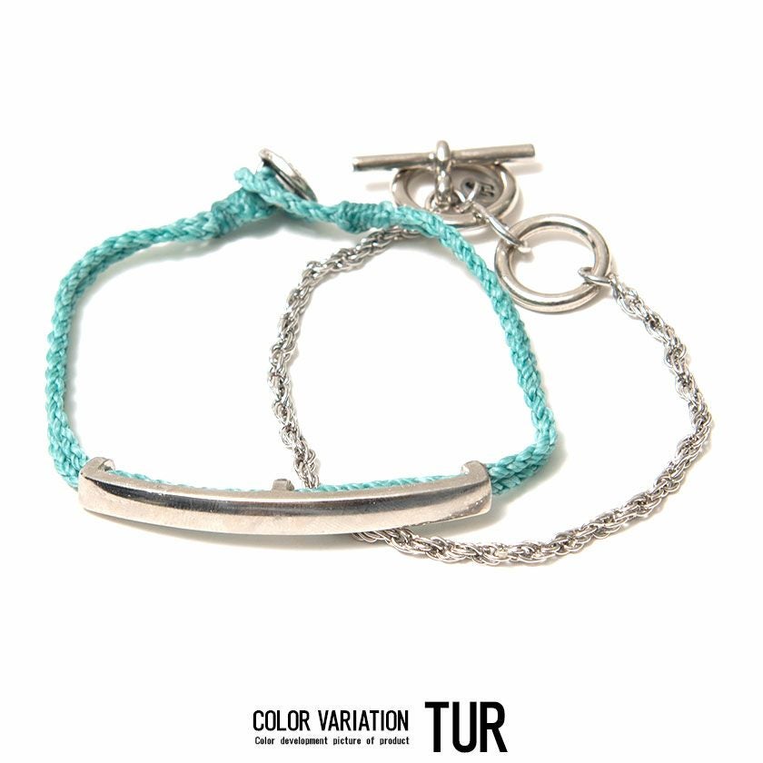 ブレスレット メンズ wakami(ワカミ)2Strands ID Bracelet/全6色
