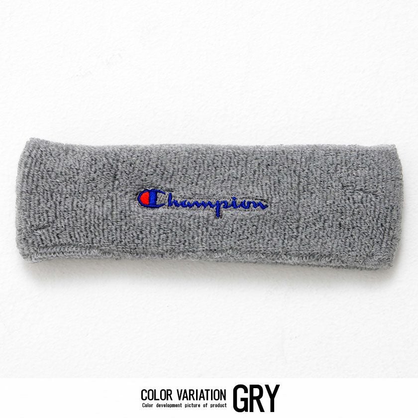 ハット メンズ Champion(チャンピオン)ロゴ刺繍入りヘアバンド/全4色