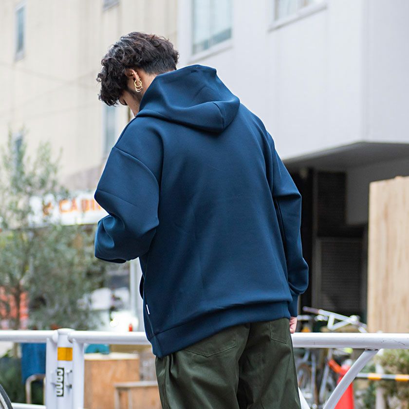 パーカー メンズ FILA(フィラ)ロゴプリントストレッチプルパーカー/全3色