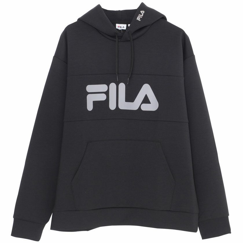 パーカー メンズ FILA(フィラ)ロゴプリントストレッチプルパーカー/全3色