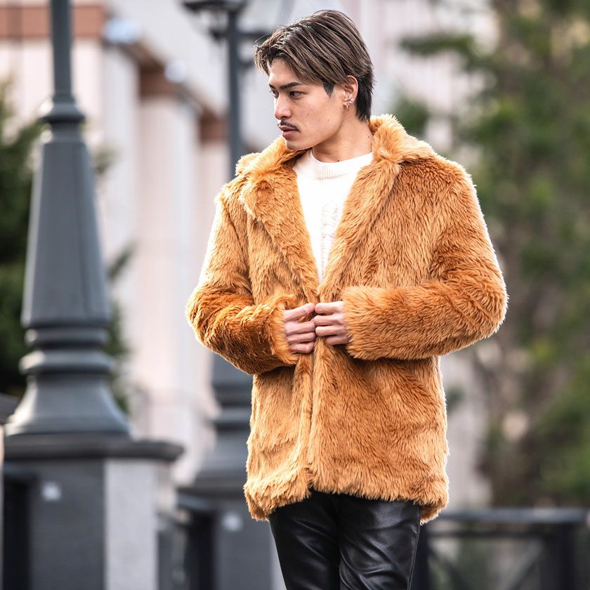 ブルゾン メンズ CavariA(キャバリア)ファージャケット/全3色