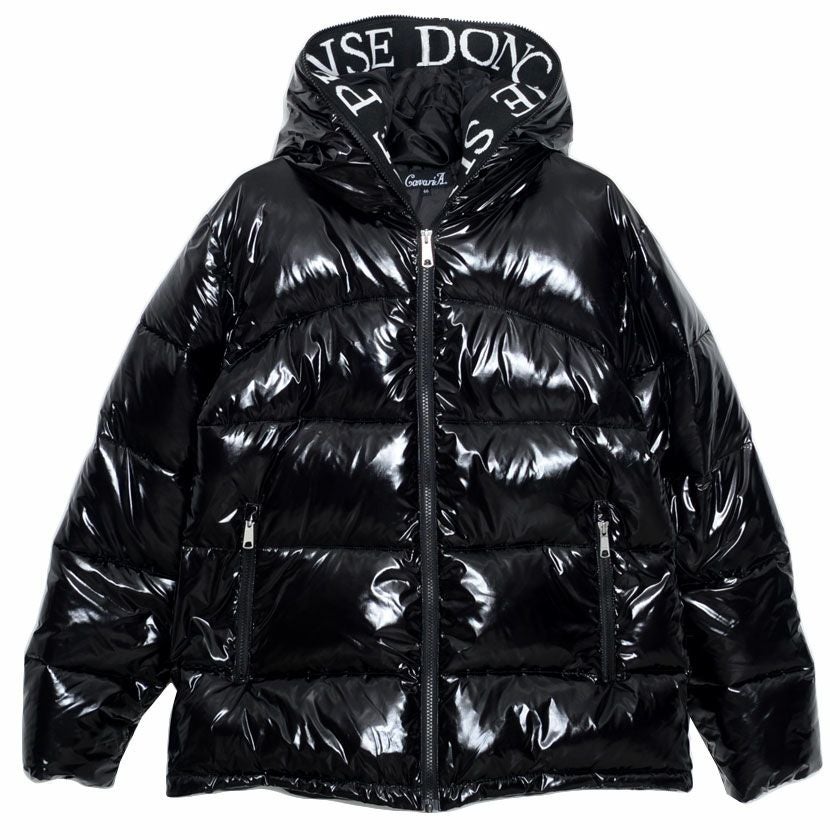 送料無料】CavariA ロゴラインテープFELLEX加工ジップアップフード付き