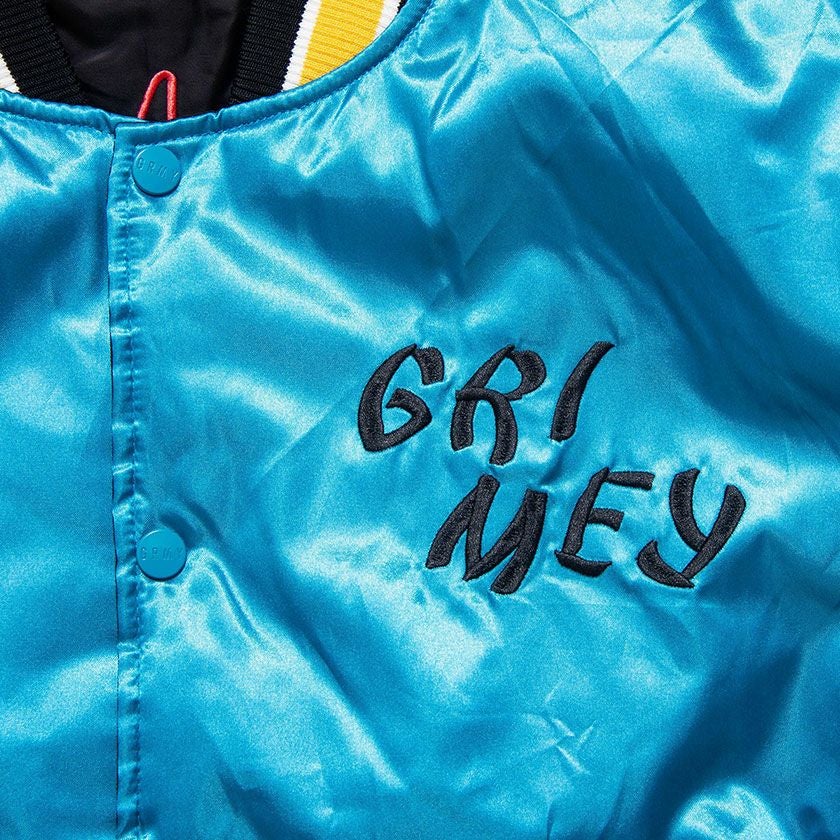 ブルゾン メンズ GRIMEY(グライミー)DESTROY ALL FEAR REVERSIBLE