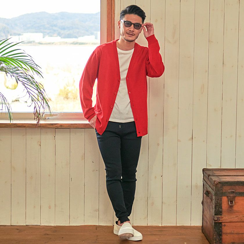 チノパン メンズ VICCI(ビッチ)スーパーストレッチジョガーパンツ/全4色