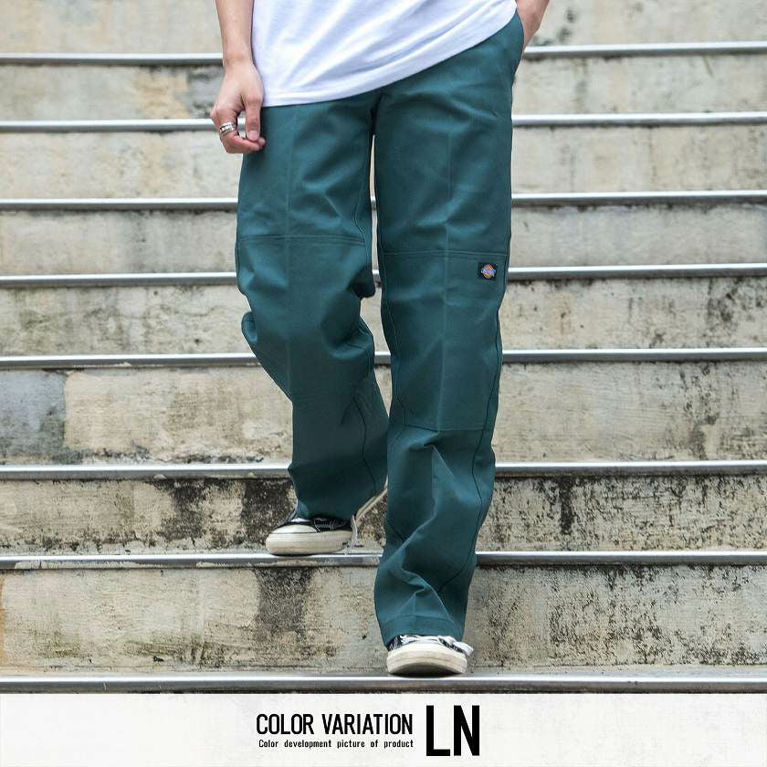 チノパン メンズ Dickies(ディッキーズ)ダブルニー ワークパンツ/全7色