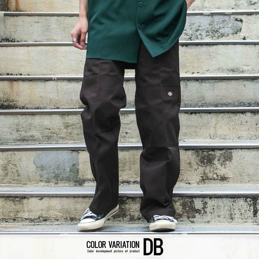 チノパン メンズ Dickies(ディッキーズ)ダブルニー ワークパンツ/全7色