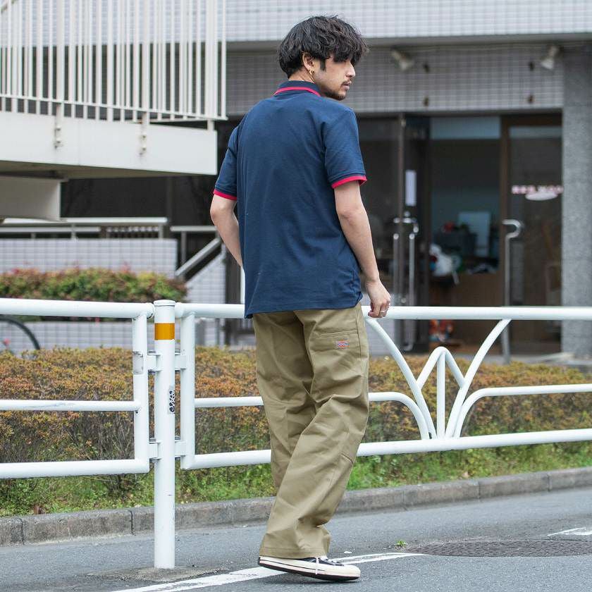 チノパン メンズ Dickies(ディッキーズ)ダブルニー ワークパンツ/全7色