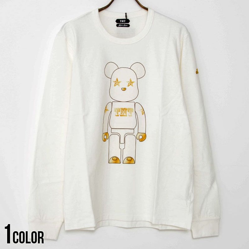 TMT(ティーエムティー)BE@RBRICK×TMT L/SLAMERICAN JERSEY/全2色