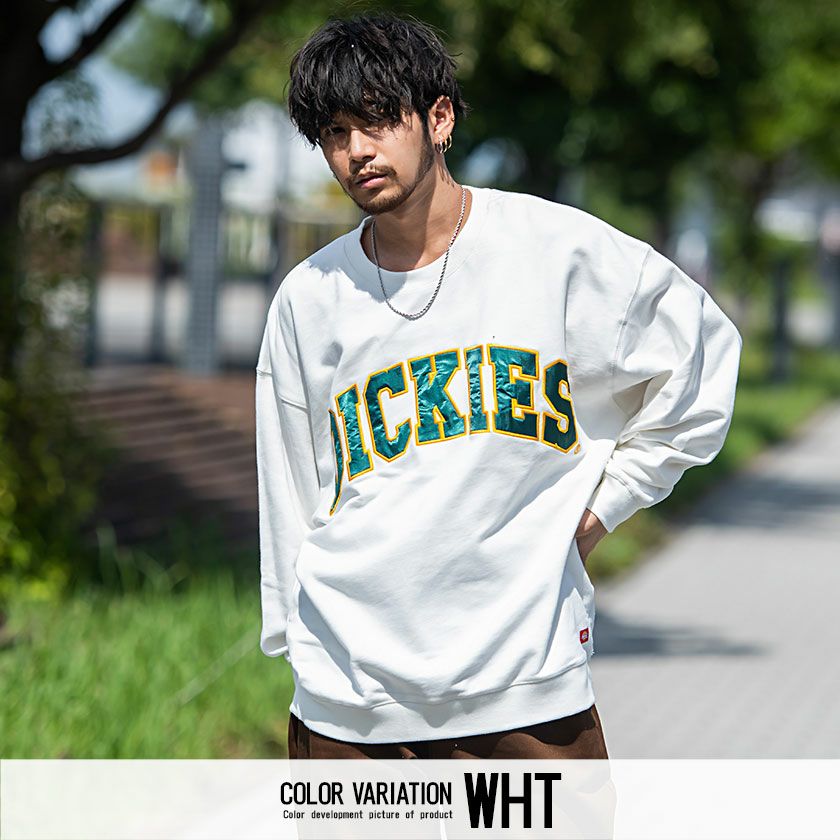 スウェット メンズ Dickies(ディッキーズ)カレッジロゴ裏毛トレーナー