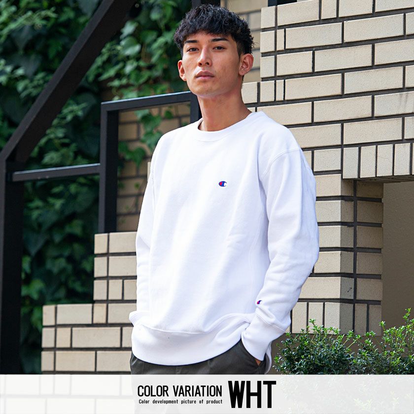 スウェット メンズ Champion(チャンピオン)裏起毛スウェットCロゴ