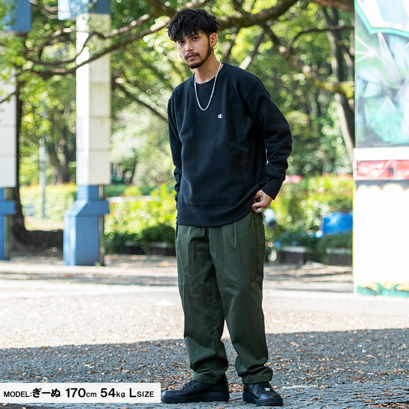 スウェット メンズ Champion(チャンピオン)裏起毛スウェットCロゴ