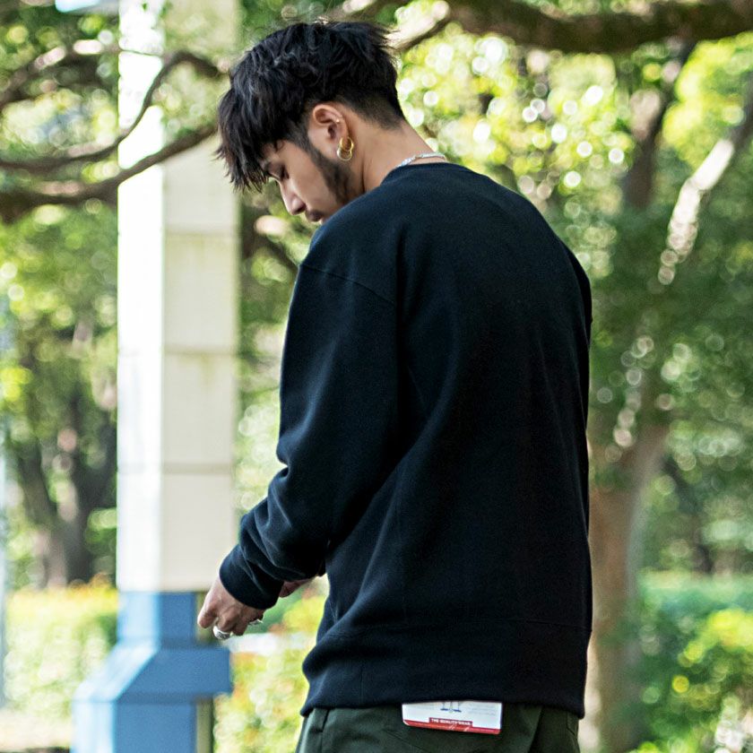スウェット メンズ Champion(チャンピオン)裏起毛スウェットCロゴ