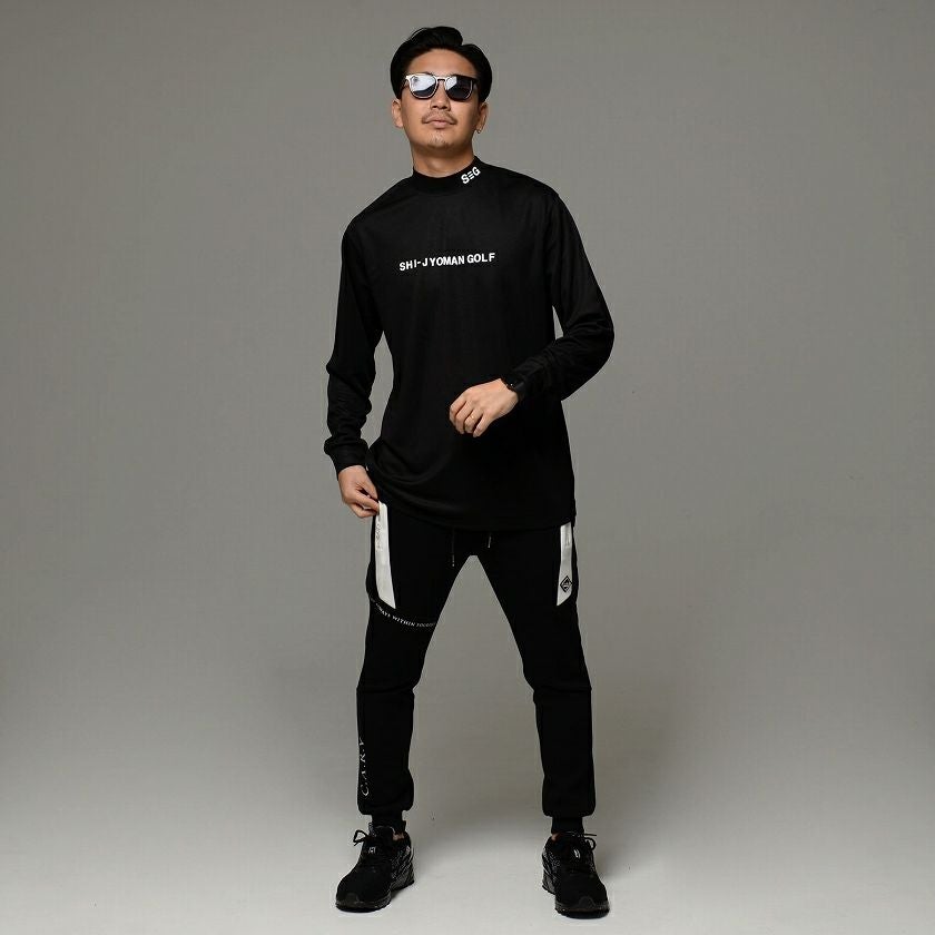 長袖Tシャツ メンズ SHI-JYOMAN GOLF(シジョマン)フロントロゴモック