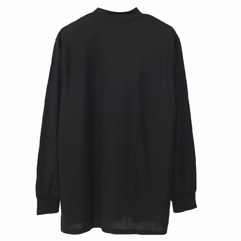 【⠀くう 】 長袖Tシャツ メンズ SHI-JYOMAN GOLF(シジョマン)フロントロゴモック