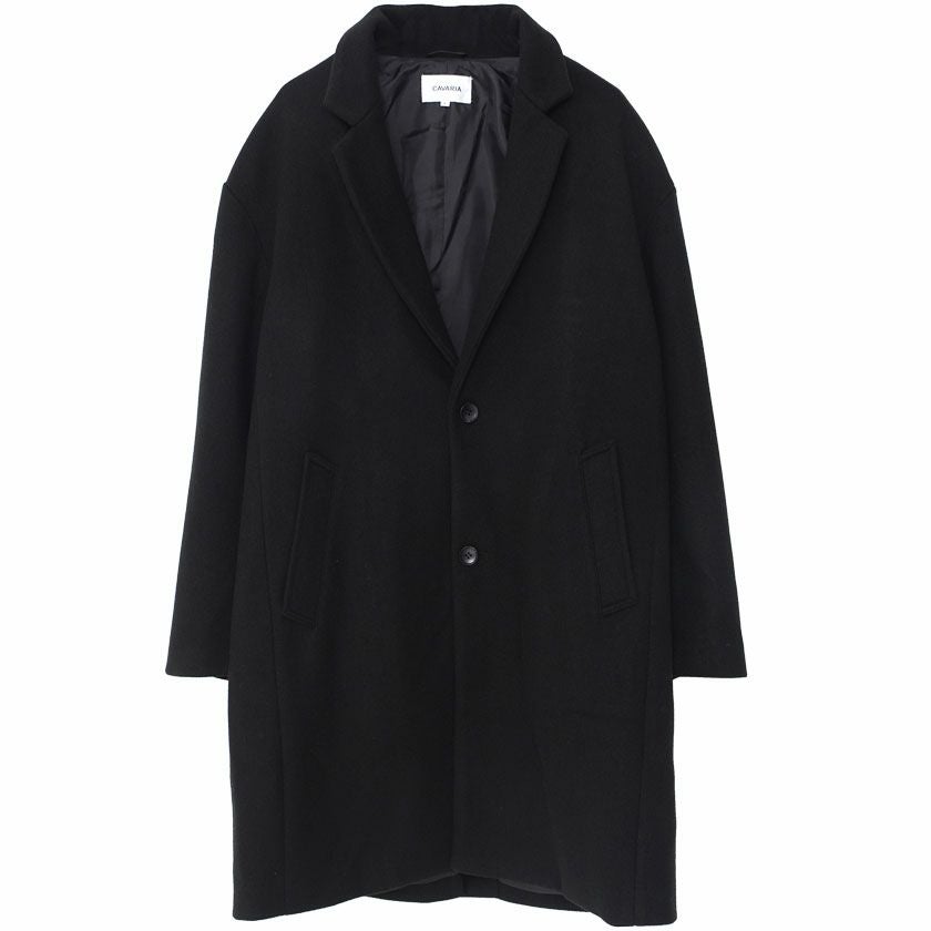 送料無料】CavariA(キャバリア)ドロップショルダーチェスターコート/全3色
