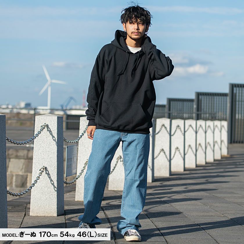 パーカー メンズ JERZEES(ジャージーズ)裏起毛プルパーカー/全4色