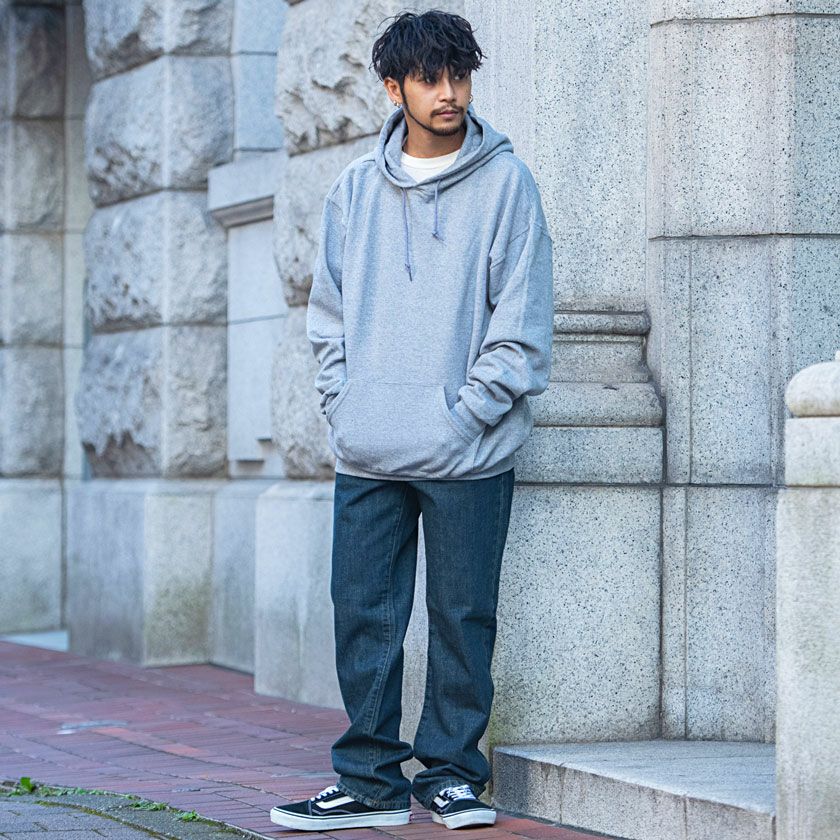 パーカー メンズ JERZEES(ジャージーズ)裏起毛プルパーカー/全4色