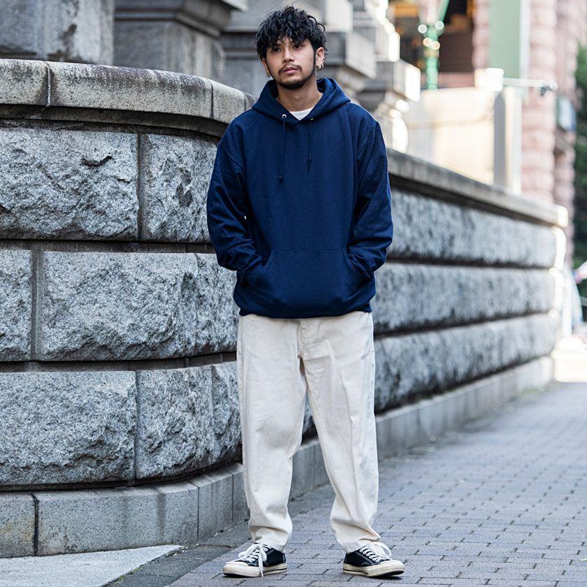 パーカー メンズ JERZEES(ジャージーズ)裏起毛プルパーカー/全4色