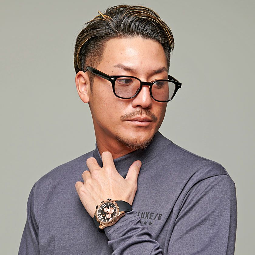 時計 メンズ Salvatore Marra(サルバトーレマーラ)立体クロノグラフ