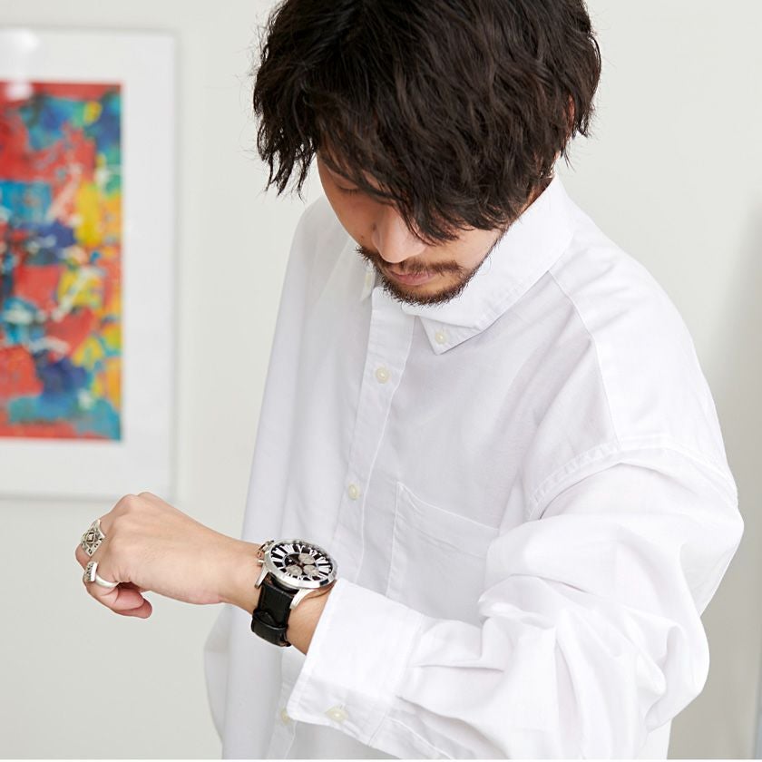 時計 メンズ Salvatore Marra(サルバトーレマーラ)ビッグフェイス